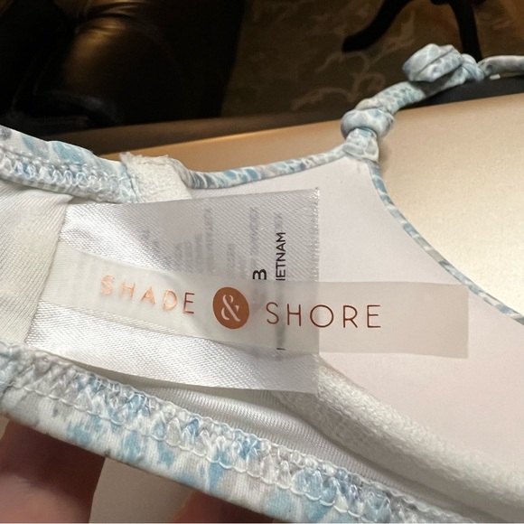 Shade & Shore Blue & White Snake Print Bikini - Picture 7 of 10